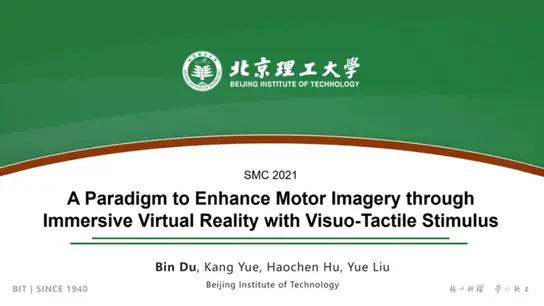 A Paradigm to Enhance Motor Imagery through Immersive Virtual Reality with Visuo-Tactile Stimulus