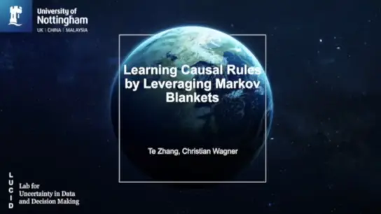 Learning Casual Rules by Leveraging Markov Blankets 