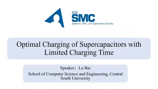 Optimal Charging of Supercapacitors with Limited Charging Time 