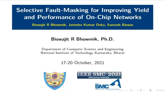 Selective Fault-Masking for Improving Yield and Performance of On-Chip Networks