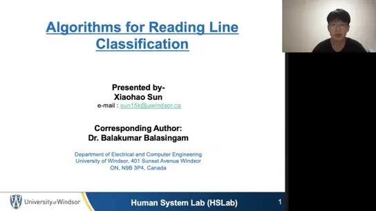 Algorithms for Reading Line Classification 