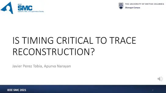 Is Timing Critical to Trace Reconstruction?