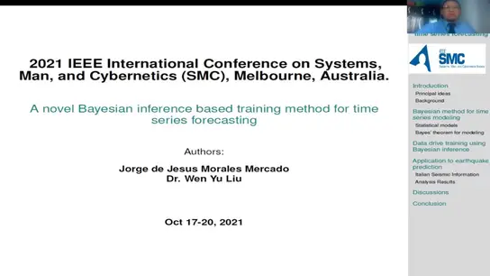 A Novel Bayesian Inference Based Training Method for Time Series Forecasting 