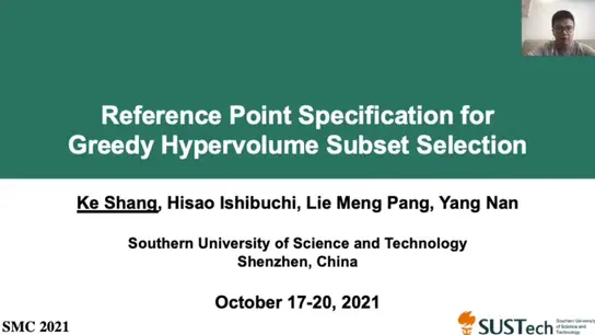 Reference Point Specification for Greedy Hypervolume Subset Selection