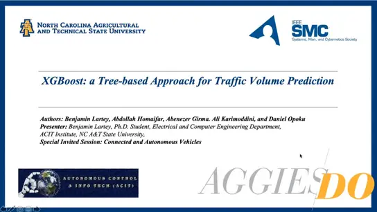 XGBoost:a Tree-based Approach for Traffic Volume Prediction