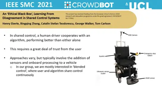 An 'Ethical Black Box', Learning From Disagreement in Shared Control Systems