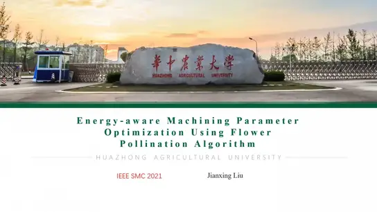 Energy Aware Machining Parameter Optimization Using Flower Pollination Algorithm