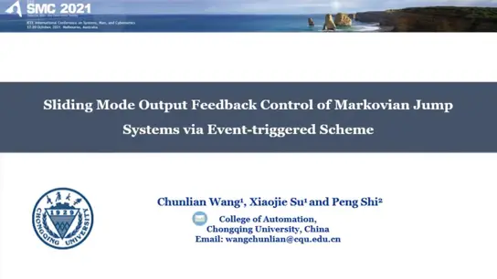 Sliding Mode Output Feedback Control of Markovian Jump Systems via Event-triggered Scheme