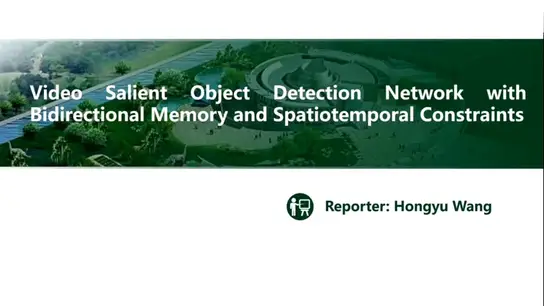 Video Salient Object Detection Network with Bidirectional Memory and Spatiotemporal Constraints