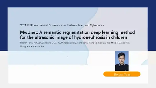 MwUnet: A Semantic Segmentation Deep Learning Method for the Ultrasonic Image of Hydronephrosis in Children 