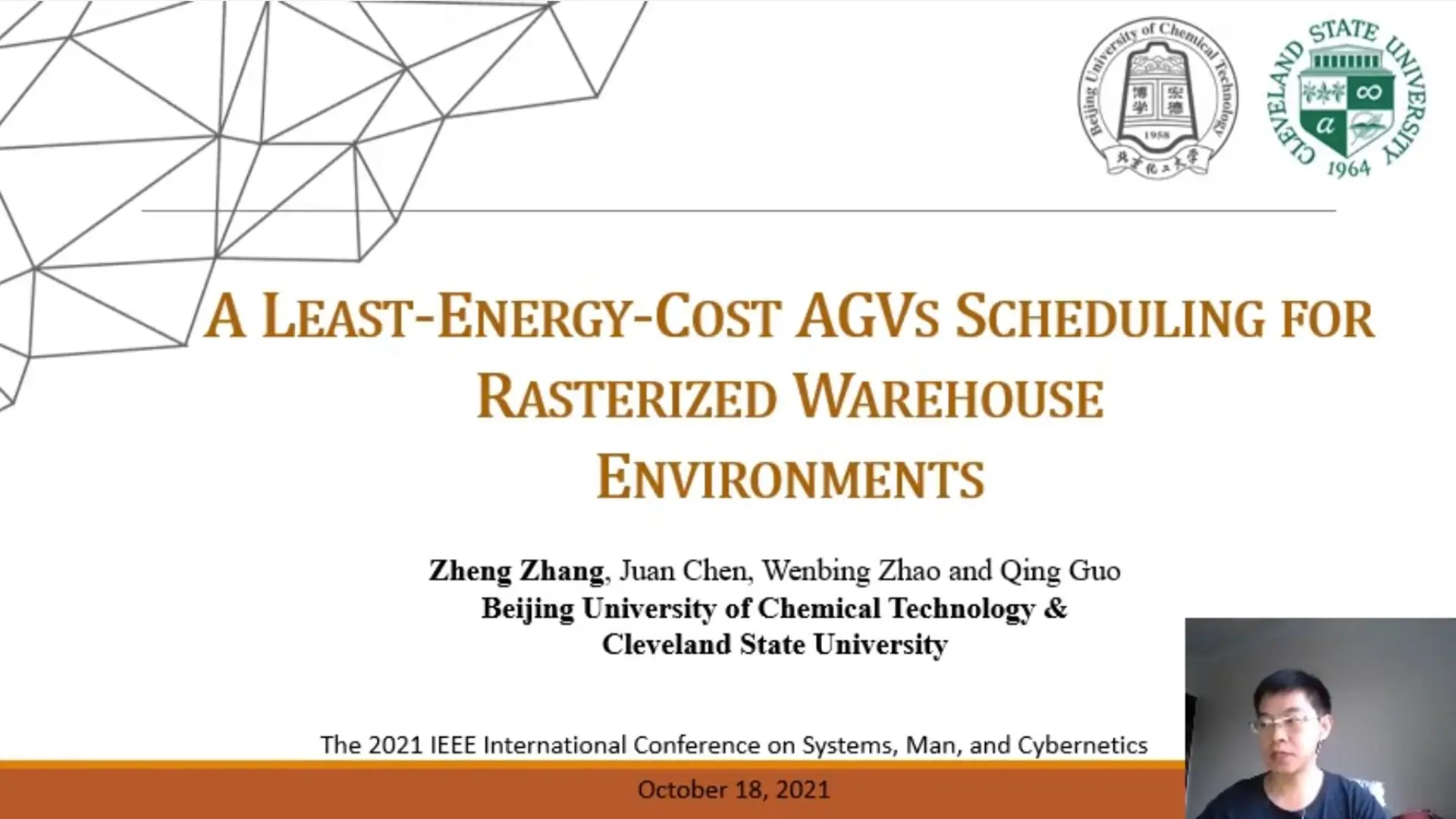 A Least-Energy-Cost AGVs Scheduling for Rasterized Warehouse Environments