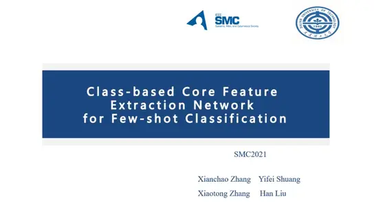 Class-Based Core Feature Extraction Network for Few Shot Classification 