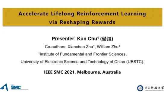 Accelerate Lifelong Reinforcement Learning via Reshaping Rewards