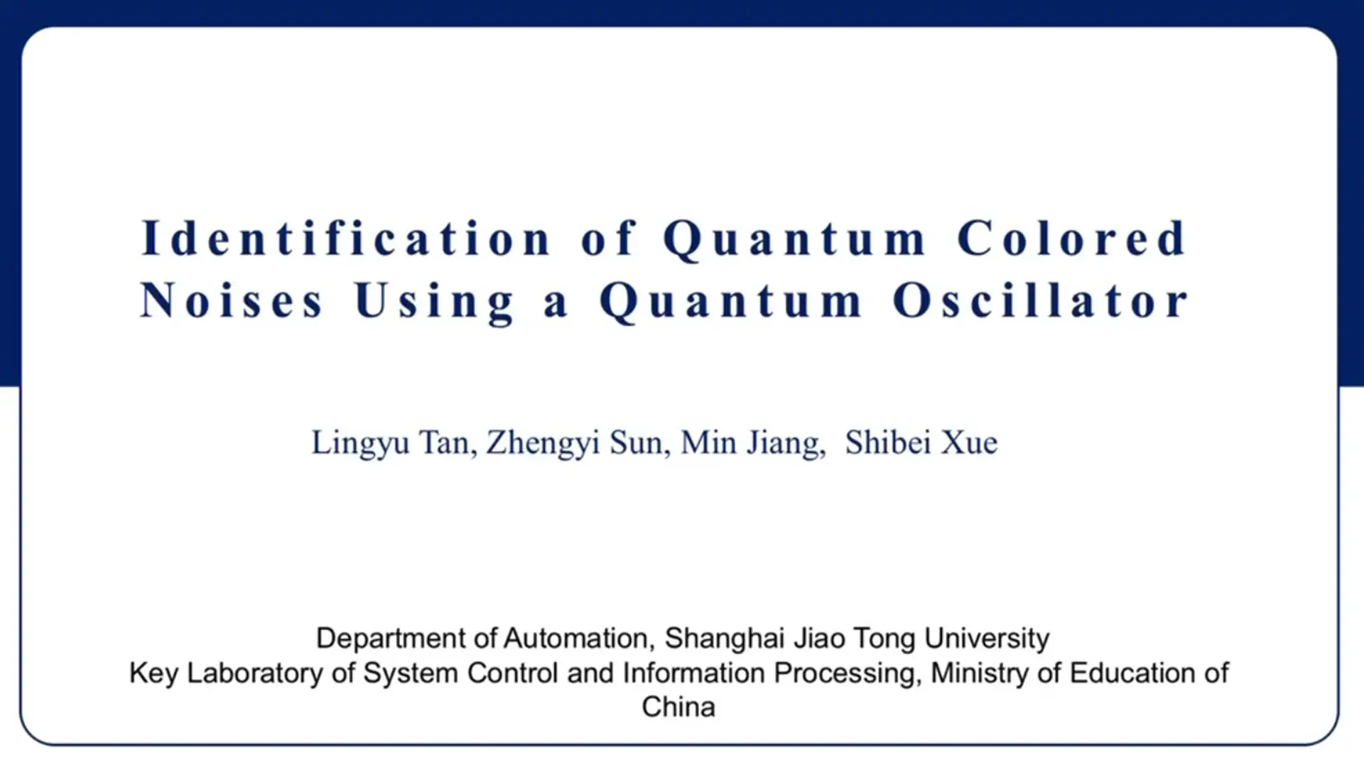 Identification of Quantum Colored Noises Using a Quantum Oscillator