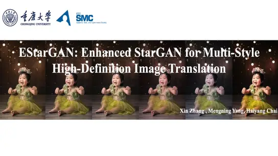 EStarGAN: Enhanced StarGAN for Multi-Style High-Definition Image Translation