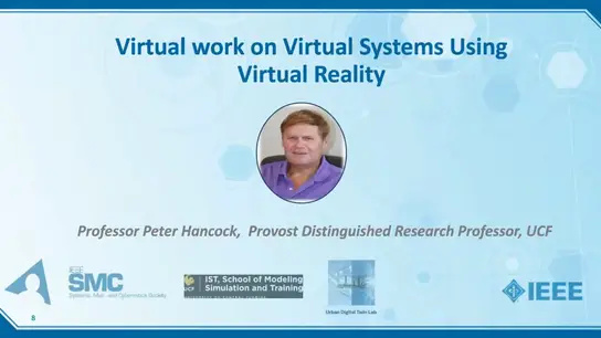 Virtual Work on Virtual Systems Using Virtual Reality