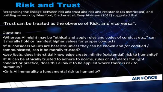Risk and Trust