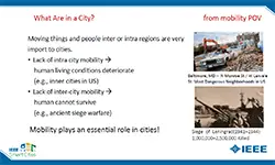 Slides for Webinar: The Important Player for Smart Cities:  Mobility and its Systems