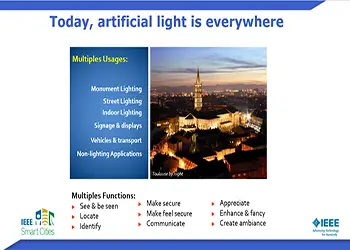 Slides for: Smart Lighting for Smarter Sustainable Cities