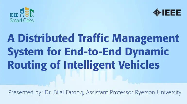 A Distributed Traffic Management System for End-to-End Dynamic Routing of Intelligent Vehicles