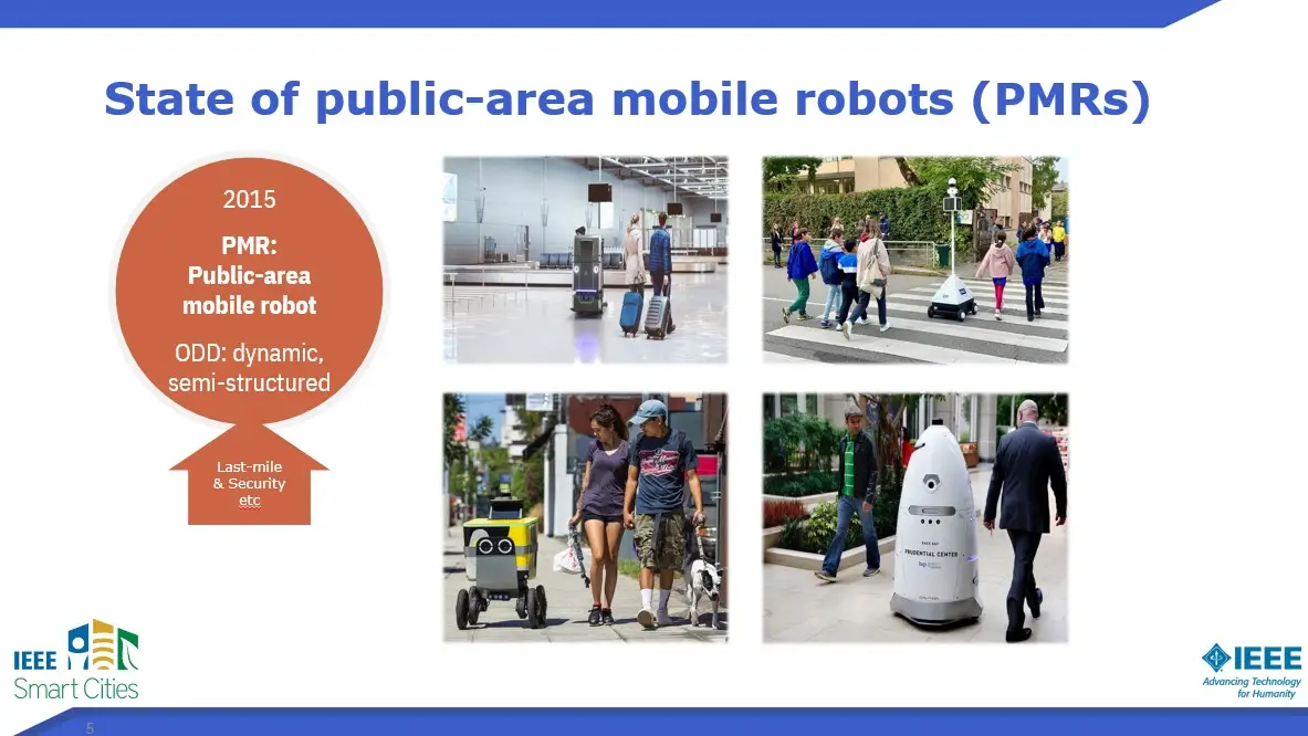 Preparing for Public-area Mobile Robots