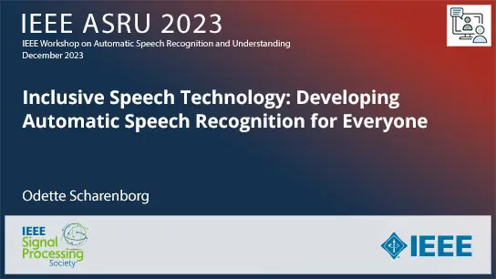 Inclusive Speech Technology: Developing Automatic Speech Recognition for Everyone