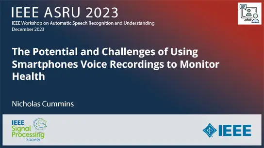 The Potential and Challenges of Using Smartphones Voice Recordings to Monitor Health