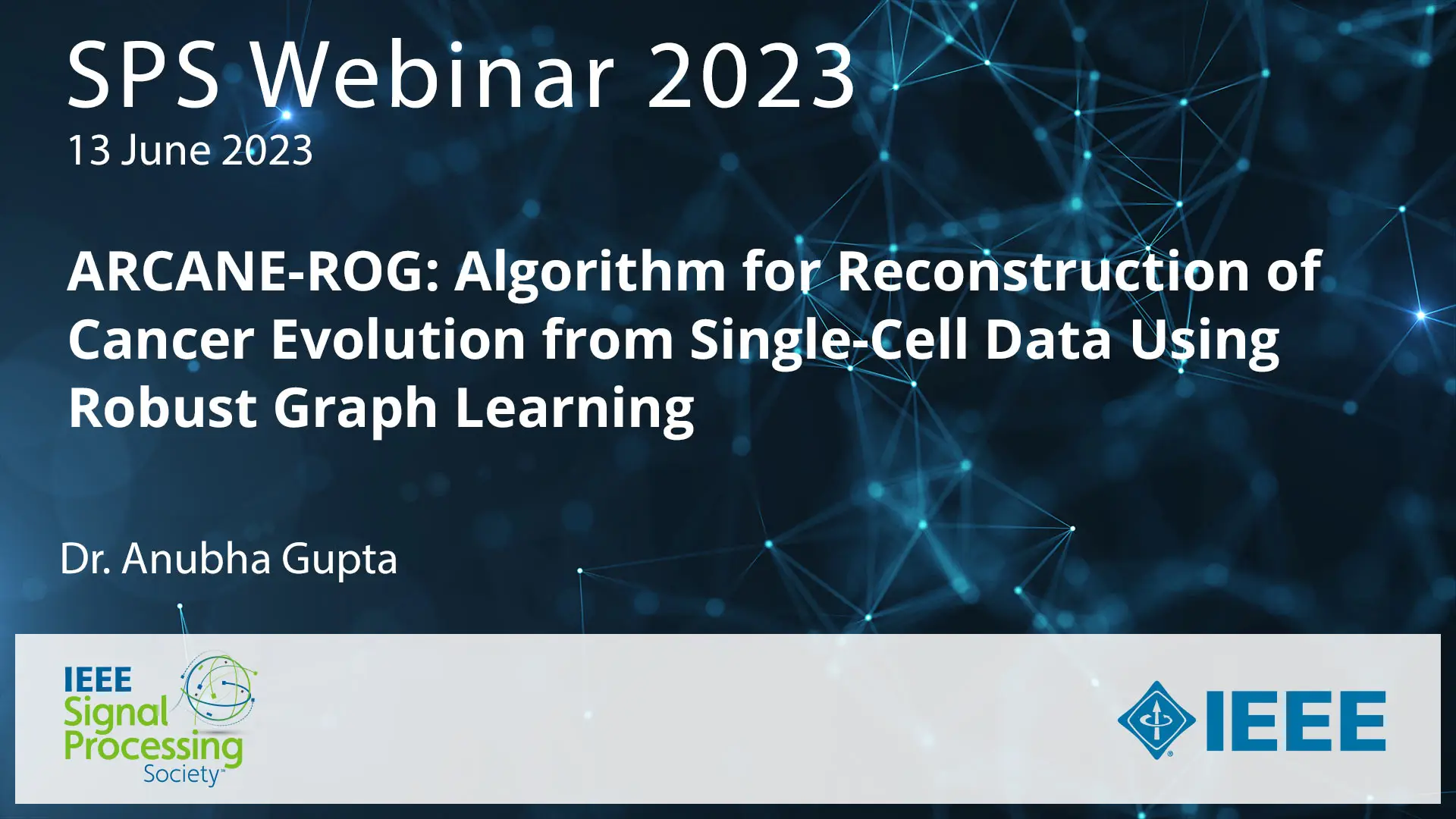 ARCANE-ROG: Algorithm for Reconstruction of Cancer Evolution from Single-Cell Data Using Robust Graph Learning