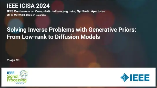 Solving Inverse Problems with Generative Priors: From Low-rank to Diffusion Models