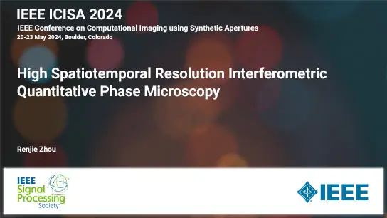 High Spatiotemporal Resolution Interferometric Quantitative Phase Microscopy