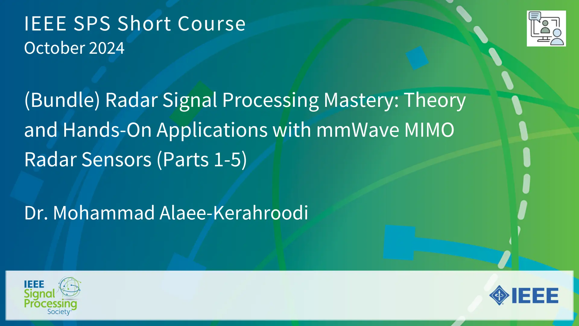 Short Course Bundle: Radar Signal Processing Mastery: Theory and Hands-On Applications with mmWave MIMO Radar Sensors (Parts 1-5)