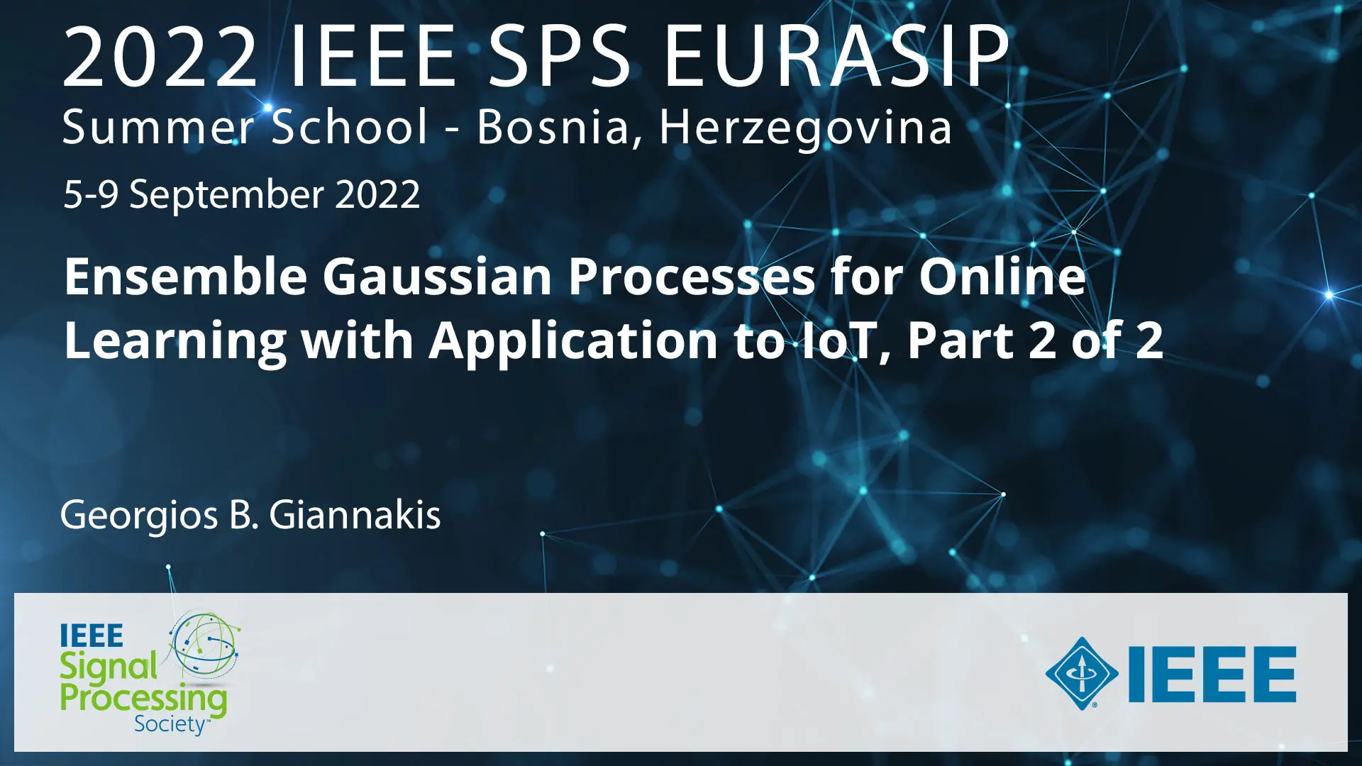Ensemble Gaussian Processes for Online Learning with Application to IoT, Part 2 of 2
