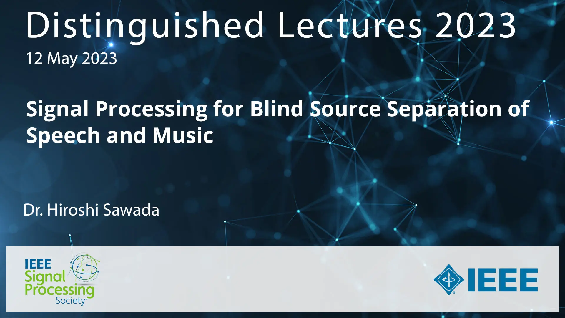 Signal Processing for Blind Source Separation of Speech and Music