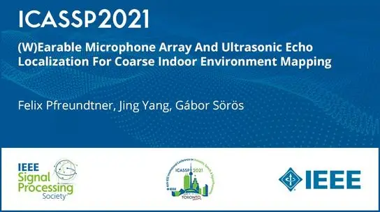 (W)Earable Microphone Array And Ultrasonic Echo Localization For Coarse Indoor Environment Mapping