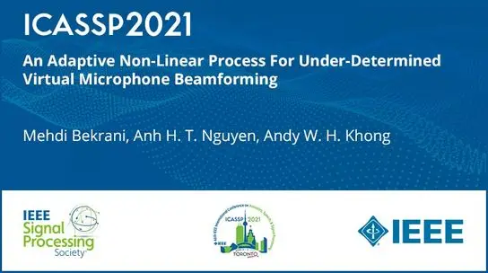 An Adaptive Non-Linear Process For Under-Determined Virtual Microphone Beamforming