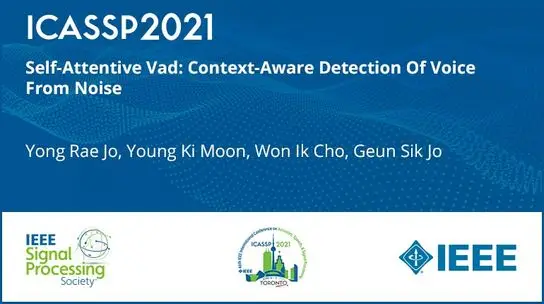 Self-Attentive Vad: Context-Aware Detection Of Voice From Noise