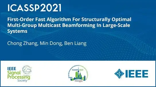 First-Order Fast Algorithm For Structurally Optimal Multi-Group Multicast Beamforming In Large-Scale Systems