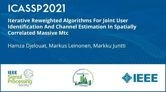 Iterative Reweighted Algorithms For Joint User Identification And Channel Estimation In Spatially Correlated Massive Mtc