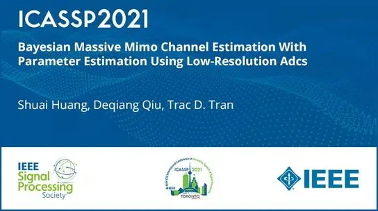 Bayesian Massive Mimo Channel Estimation With Parameter Estimation Using Low-Resolution Adcs