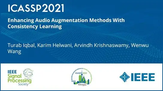 Enhancing Audio Augmentation Methods With Consistency Learning