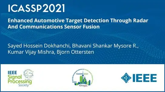 Enhanced Automotive Target Detection Through Radar And Communications Sensor Fusion