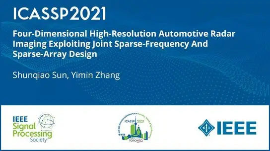 Four-Dimensional High-Resolution Automotive Radar Imaging Exploiting Joint Sparse-Frequency And Sparse-Array Design