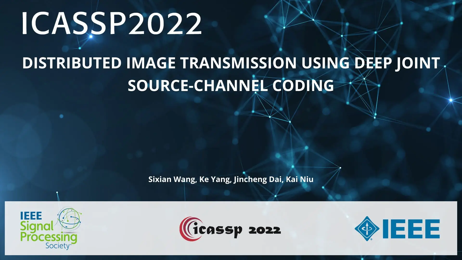 DISTRIBUTED IMAGE TRANSMISSION USING DEEP JOINT SOURCE-CHANNEL CODING