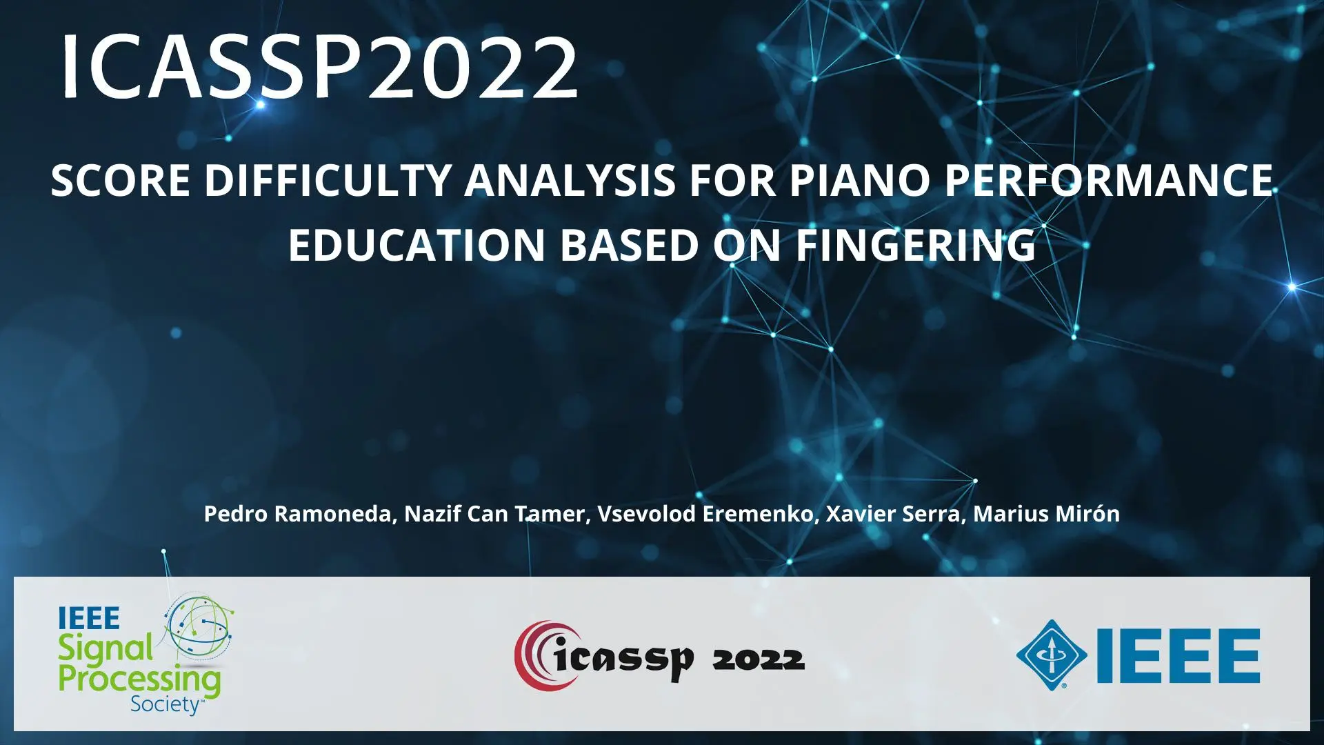 SCORE DIFFICULTY ANALYSIS FOR PIANO PERFORMANCE EDUCATION BASED ON FINGERING