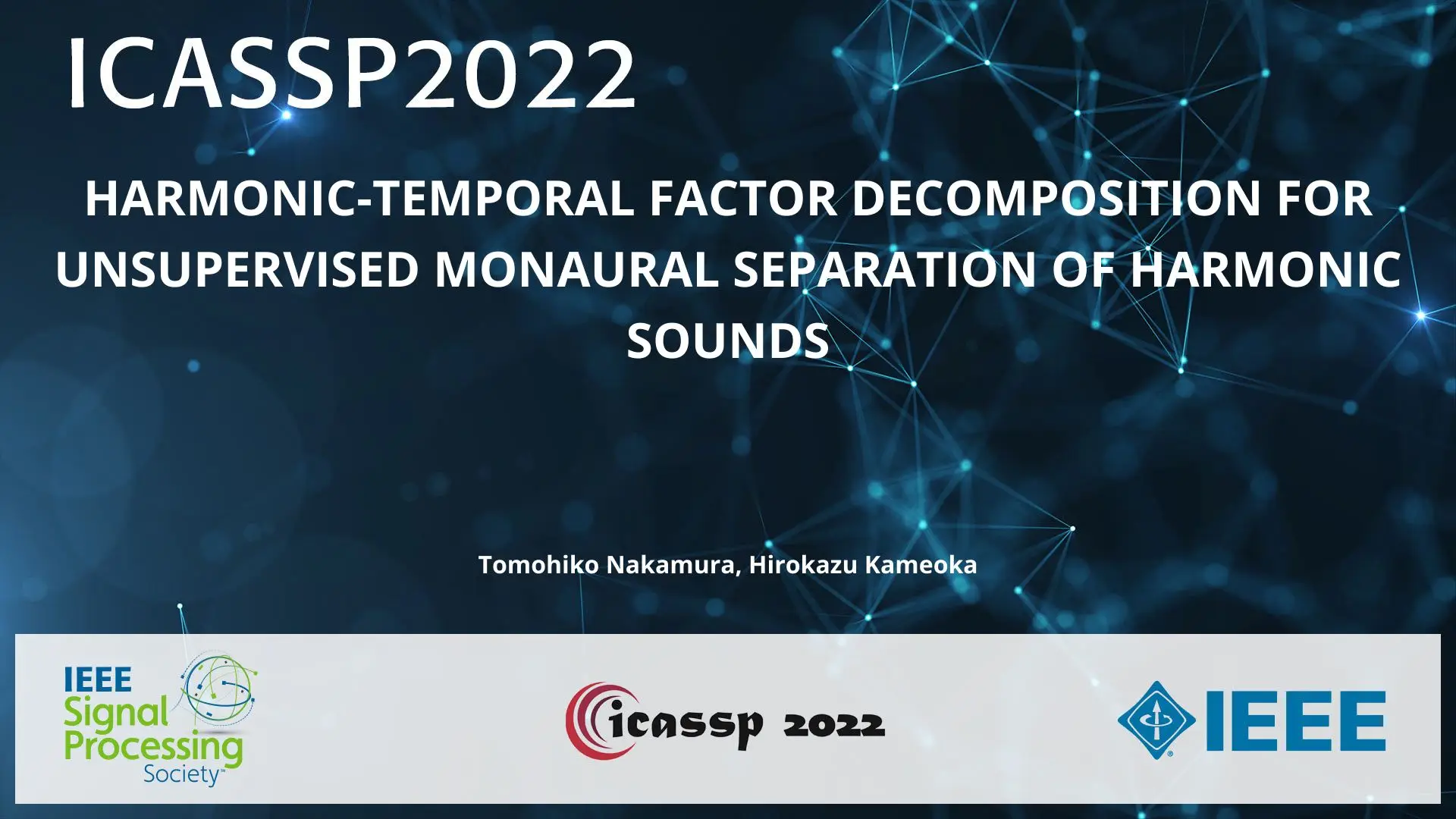 HARMONIC-TEMPORAL FACTOR DECOMPOSITION FOR UNSUPERVISED MONAURAL SEPARATION OF HARMONIC SOUNDS