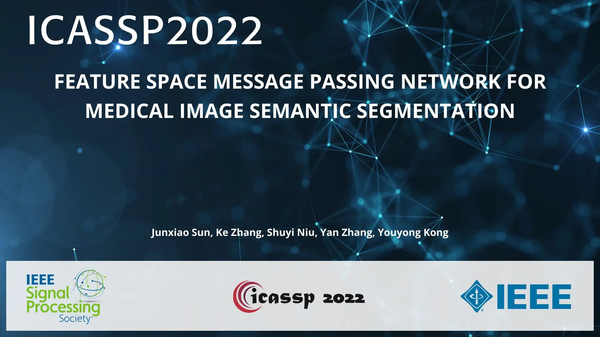 FEATURE SPACE MESSAGE PASSING NETWORK FOR MEDICAL IMAGE SEMANTIC SEGMENTATION