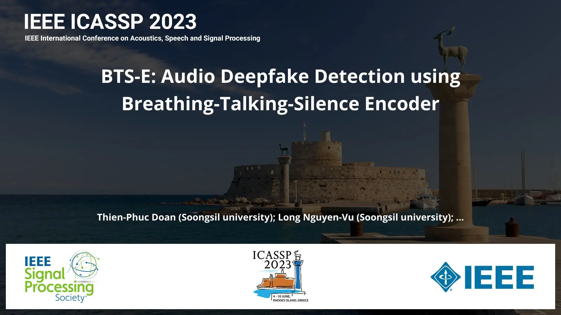 BTS-E: Audio Deepfake Detection using Breathing-Talking-Silence Encoder