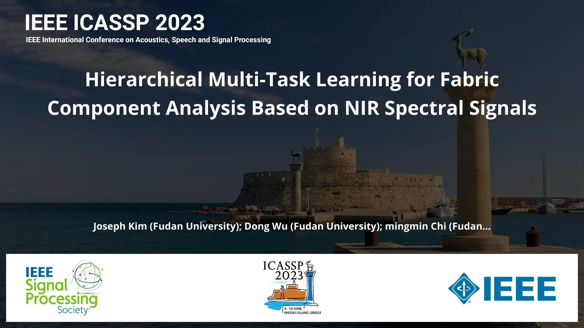 Hierarchical Multi-Task Learning for Fabric Component Analysis Based on NIR Spectral Signals