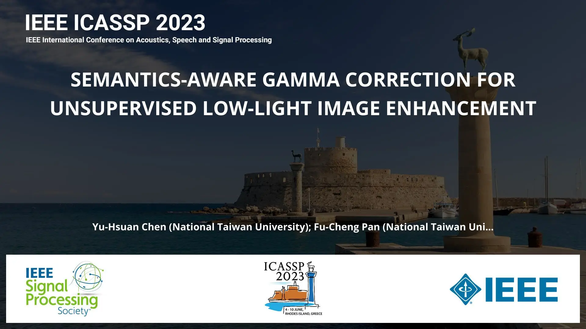 SEMANTICS-AWARE GAMMA CORRECTION FOR UNSUPERVISED LOW-LIGHT IMAGE ENHANCEMENT