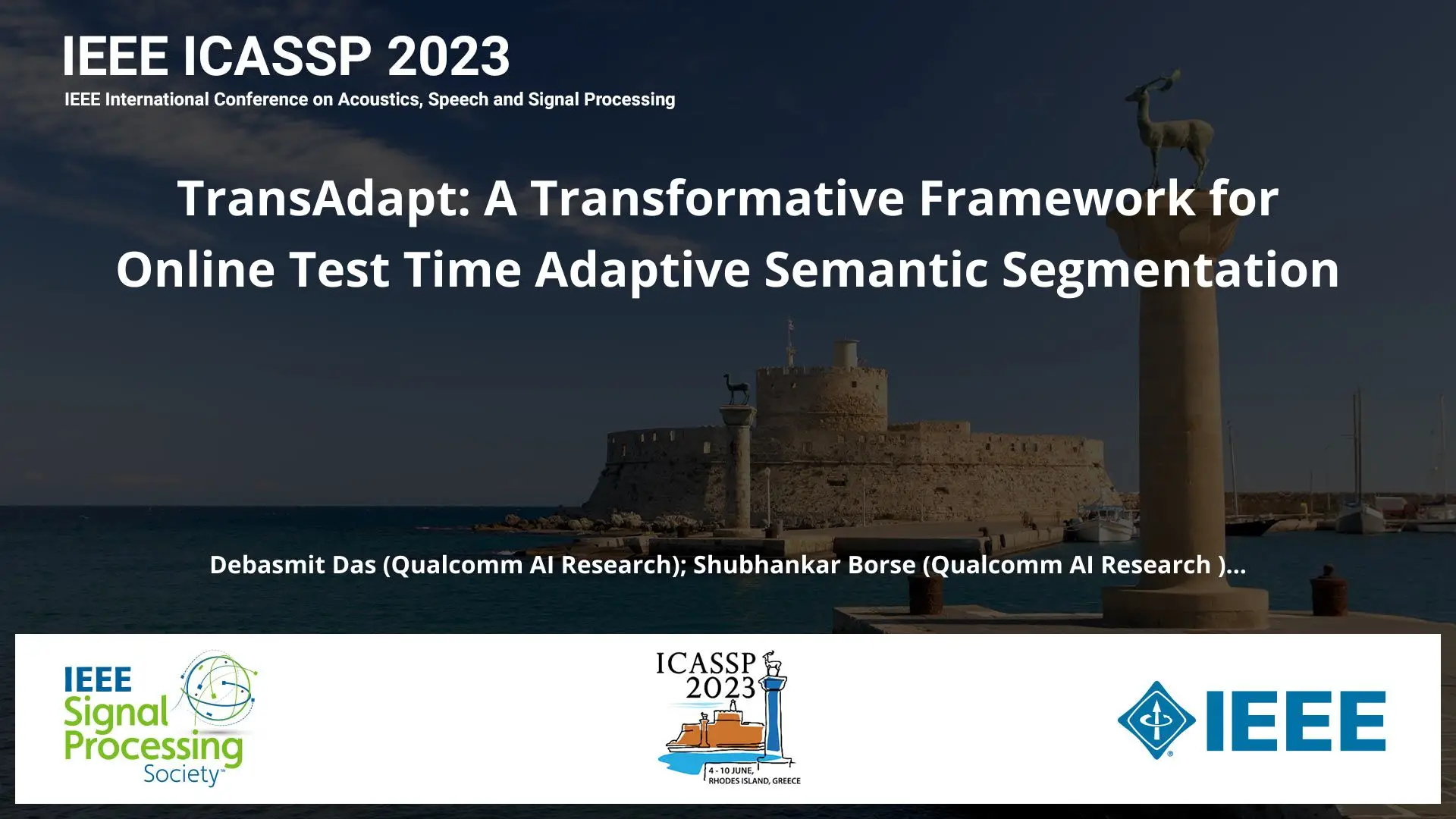 TransAdapt: A Transformative Framework for Online Test Time Adaptive Semantic Segmentation